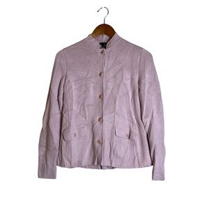 Talbots light pink cotton blend cardigan. Size xs